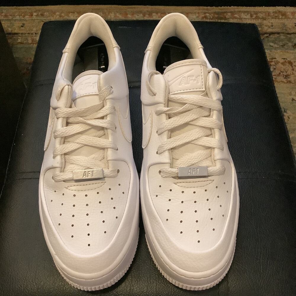 Nike Air Force 1 Sage Triple White - Women’s Size 7.5